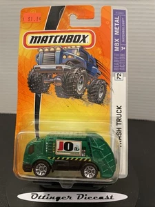 * MBX TRASH TRUCK "JO WASTE MANAGMENT" (Green) #72/100 MATCHBOX 2005 - Picture 1 of 15
