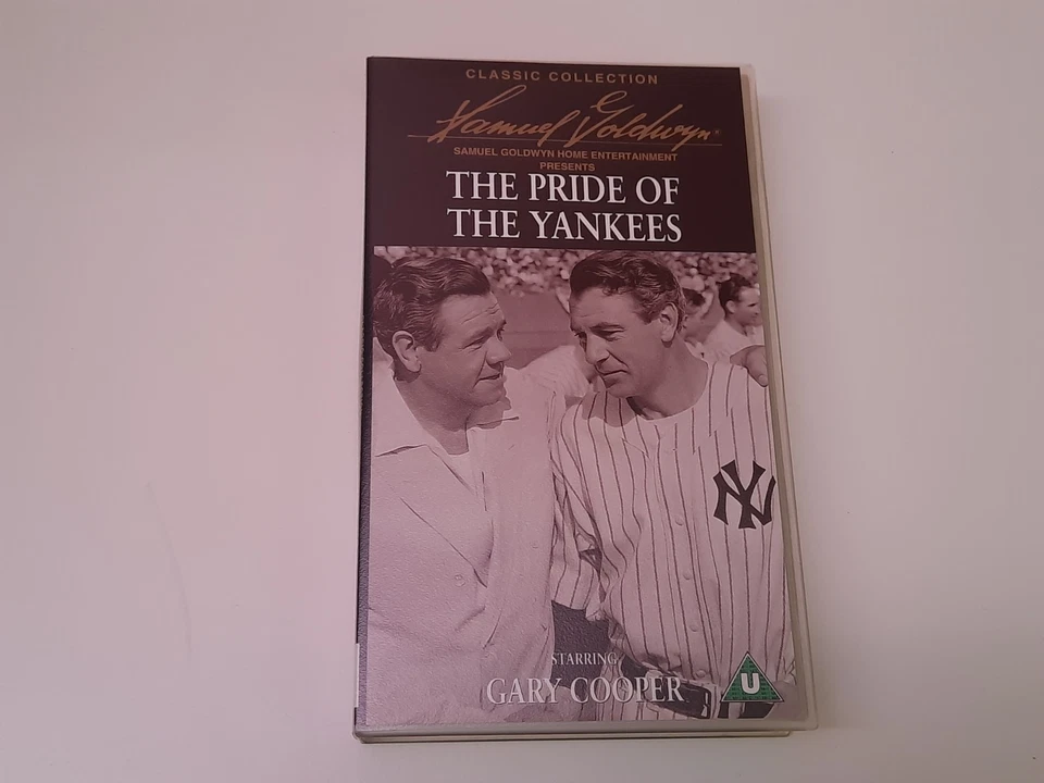 The Pride Of The Yankees 1942 VHS UK PAL Video Gary Cooper Teresa Wright - Bild 1 von 4