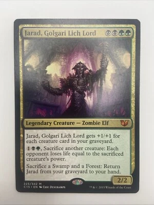 Jarad, Golgari Lich Lord X (1) Commannder 2015 MTG Excellent/Near Mint - Image 1 of 2