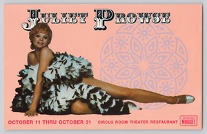Postal Sparks NV Juliet Prowse en Nugget Casino Circo Sala Teatro Anuncio - Imagen 1 de 3