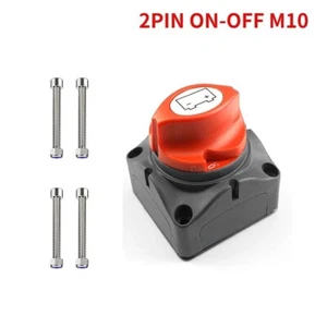 12V 600A Battery Switch Isolator Cut Off Kill for Knob Marine Truck Camper Boat - Picture 1 of 6
