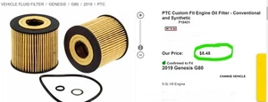 (12) Oil Filters Power Train Components P10431, X10431, P1027, WL10067 [E1S2#17 - Picture 1 of 4