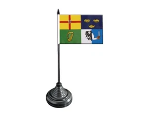 Tischflagge Irland 4 Provinzen irische Tischfahne 10x15cm - Foto 1 di 1