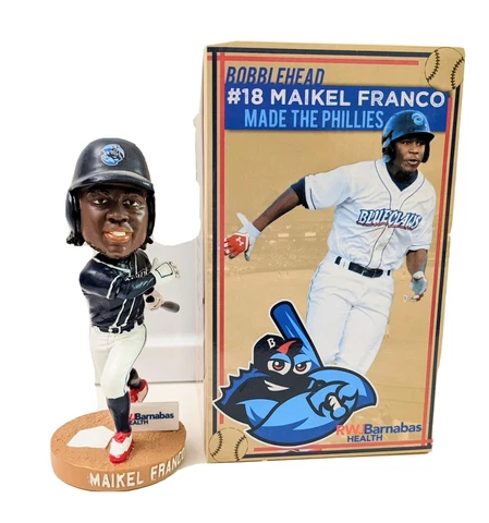 Maikel Franco Made The Phillies Bobblehead Lakewood BlueClaws SGA Baseball Cover