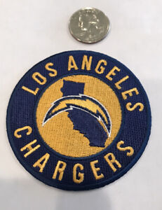 Los Angeles Chargers Vintage Style Embroidered Iron On Patch 3”x 3” Beautiful!!