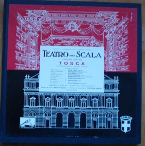 MARIA CALLAS 2LP's BOX Spain Tosca GIACOMO PUCCINI - Picture 1 of 1