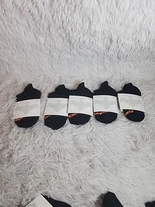 Bombas XS Black Bee Better Ankle Honeycomb Sock Set of 5. Kids  - Picture 1 of 3