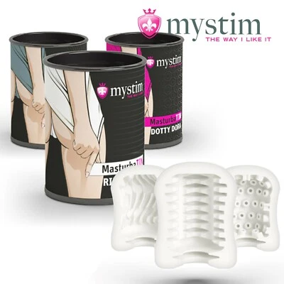 Mystim - MasturbaTIN Pocket Pussy Mini Discreta per Penetrazione Uomo Foto 1 de 2