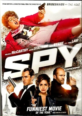 Spy  - Melissa Mccarthy, Jason Statham, Rose Byrne - New Comedy DVD - Image 1 of 2