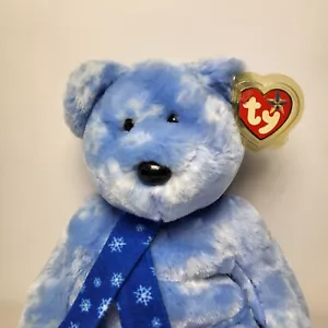 Ty Beanie Buddy "1999 Holiday Teddy" 2002 BNWT Vintage Retired Collectable UK - Picture 1 of 9