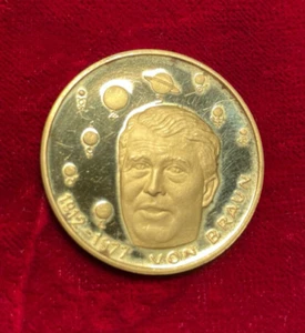 986/1000 Złota moneta Medal kolekcjonerski Cusus Ut Memoria Vivat W. v. brązowy Ø 30mm - Zdjęcie 1 z 9