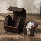 Vintage Zegarek Biżuteria Wyświetlacz Etui podróżne Prawdziwa skóra Zegarek Rolka Pudełko do przechowywania