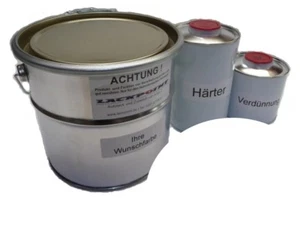 7 Liter Set 2K Epoxid-Zinkphosphat Grundierung Füller Weiß RAL 9010 Lackpoint ! - Bild 1 von 1