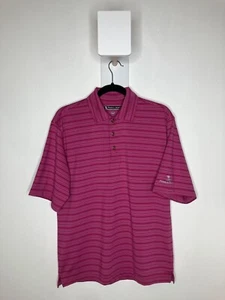 Polo Shirt da golf Pebble Beach grande rosa - Foto 1 di 9