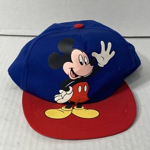 Mickey Mouse Hat UNLIMITED Red & Blue SNAPBACK HAT Disney - Picture 1 of 7