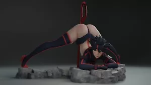 Ryuko (Kill la_Kill_Fan Art) /Fully Painted SFW & NSFW (Made on order) - Picture 1 of 26