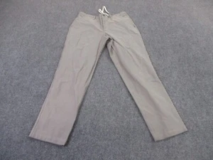 Vuori Pants Mens M Gray Meta Chino Canvas Business Golf Classic Preppy V480 - Picture 1 of 10