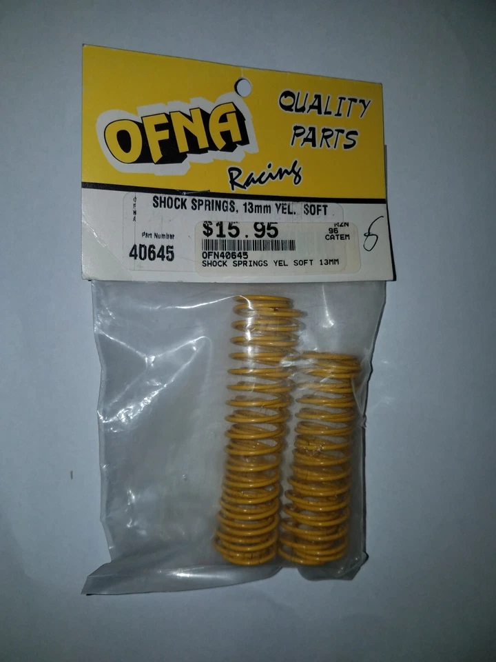 OFN40645 - Muelles de choque, amarillo, suave 13 mm Foto 1 de 1