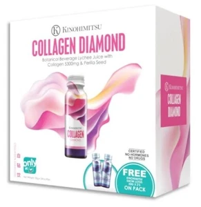 Kinohimitsu Collagen Diamond 5300mg ( 32's x 50ml ) +2 Free Bottles Snow Lotus - Picture 1 of 12