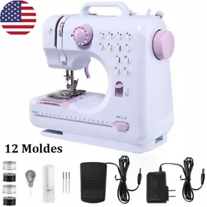 Electric Portable Sewing Machine MINI Crafting Mending Machine 12 Modes - Picture 1 of 14