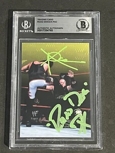 ROAD DOGG & X-PAC 1999 COMIC IMAGES WWF CHROMIUM! SIGNED AUTOGRAPHED CARD BAS - Picture 1 of 2