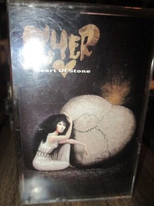 1989 CHER Heart Of Stone US Cassette Geffen M5G 24239 Pop VG+ - Picture 1 of 3