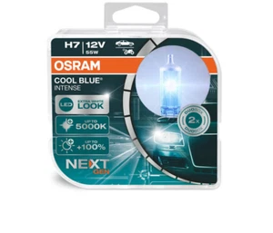 2x Stück OSRAM H7 12V COOL BLUE INTENSE NEXT GEN  Halogen Glühlampe +100% Mehr. - Picture 1 of 4