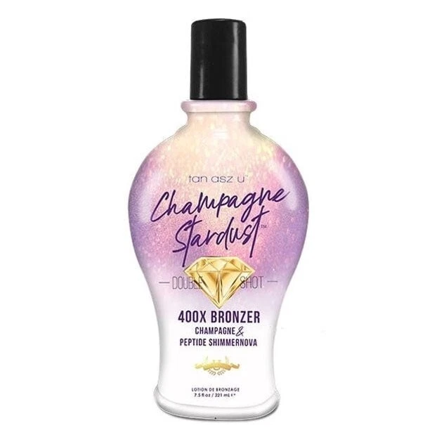 Champagne Stardust 400X Bronzer Dark SUNLESS Self Tanner Tanning Lotion 7.5oz - Image 1 of 1
