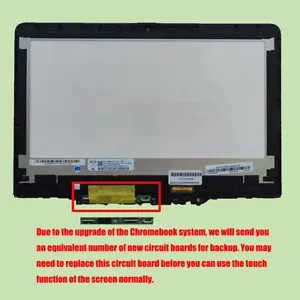 5D11C95910 Lcd Touch Screen w/ Bezel For Lenovo 300E Yoga Chromebook Gen 4 US - Picture 1 of 6