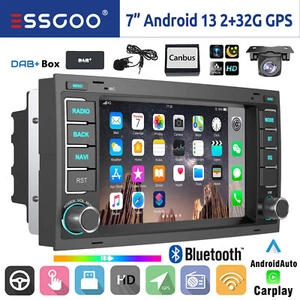 DAB+ Android 13 Autoradio Carplay MIK KAM Für VW Touareg T5 Multivan Transporter - Bild 1 von 15