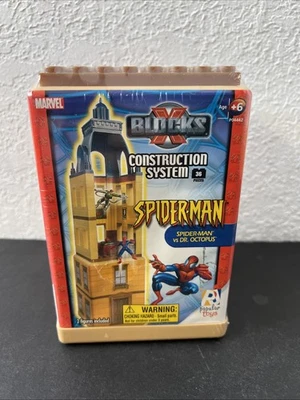 Spiderman x blocks constuction set Spiderman vs Dr Octopus Sealed Brand New 2004 - Image 1 of 4