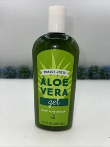 Trader Joe’s Aloe Vera Gel Body Moisturizer Unfragranced Non Oil Formula 12fl oz - Picture 1 of 8
