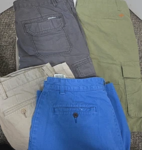 Lote de 4 pantalones cortos de golf de carga Dockers Nautica Eddie Bauer para hombre talla 34 35 - Imagen 1 de 15