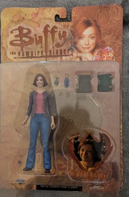 吸血鬼杀手巴菲 | "Willow" 可动人偶 | 钻石精选玩具 (2004) — 第 1/2 张图片