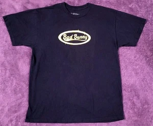 Bad Bunny El Ultimo Tour Del Mundo T-Shirt Large Black - Picture 1 of 5