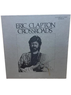 Eric Clapton Crossroads 1988 4 Compact Disc Edition CD Box Set With Booklet DS20 - Image 1 of 4