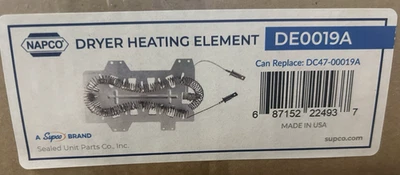 Elemento de aquecimento secador DE0019A (NOVO) - Imagem 1 de 2