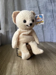 Snuggles Fabric Softener Bear Mascot 8" Bean Bag Plush Teddy Vintage 1999 - Picture 1 of 15