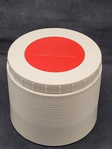 Vintage Thermos #1155 Insulated Food Jar King-Seeley USA 1970s Beige & Red - Bild 1 von 7