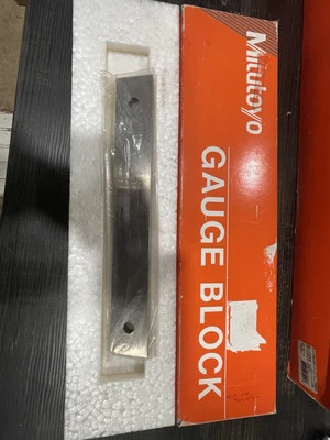 Mitutoyo 611222-24 10” Calibration Inspection Gage Block - Image 1 of 3