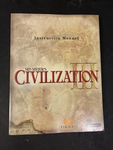 Sid Meier's Civilization III 3 PC libretto istruzioni solo manuale 2001 - Foto 1 di 6
