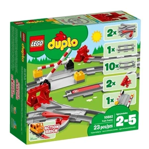 LEGO Duplo Railroad Expansion Pack - Juego de vías de tren # 10882 23 piezas. Usado - Imagen 1 de 4