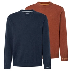 Pepe Jeans - Mens Regular Fit Sweatshirt Pullover Cashmere - Andre - Picture 1 of 8