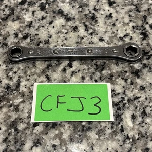 Snap-on R1214S 3/8" x 7/16" 6 Point Ratcheting Box Wrench USA - Picture 1 of 11