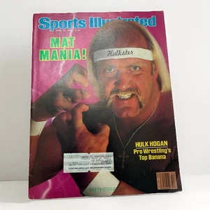 Hulk Hogan Sports Illustrated 29. April 1985 Mat Mania Wrestling Kiosk - Bild 1 von 5