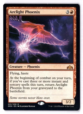 Arclight Phoenix NM* Guilds Of Ravnica ENGLISH 091/259 mtg -UnltdCards - Image 1 of 2