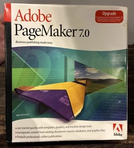 Adobe Pagemaker 7.0 Upgrade Open BOX *CZYTAJ* - Zdjęcie 1 z 11