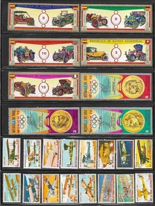 Equatorial Guinea Central Africa Packet of 24 Stamps Country Collection used CTO - Picture 1 of 1