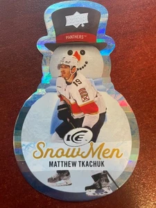 23-24 UPPER DECK ICE SNOW MEN - MATTHEW TKACHUK #SM-13 FLORIDA PANTHERS - Picture 1 of 2