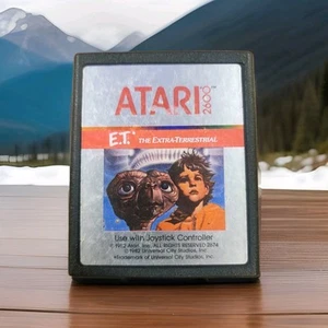 E.T. Cartuccia The Extra Terrestrial Atari 2600 1981 - Foto 1 di 4